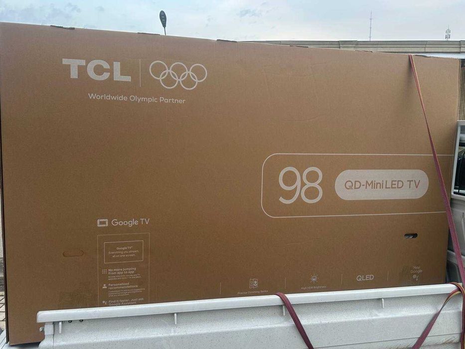 Телевизор TCL 98 C6K QD-MiniLED 144hz 2025 новый модель Доставка есть