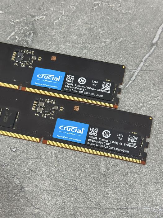 Crucial DDR5 2x8Gb 4800mhz