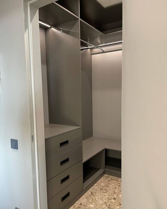 Гардеробная комната создания для Вас