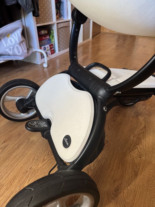 Бебешка ком. количка Mima Xari, Snow White Black