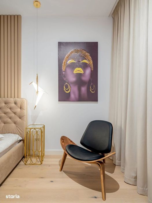 Apartament de lux Herăstrău | Șemineu & Terasă 45 mp