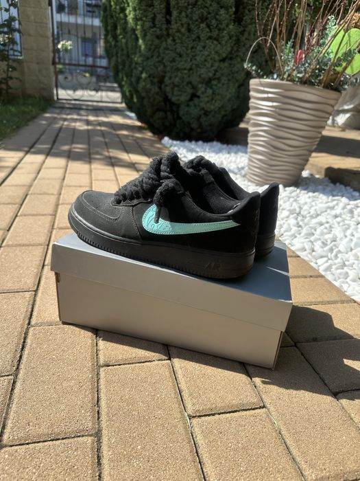 Air Force 1 with rope leces