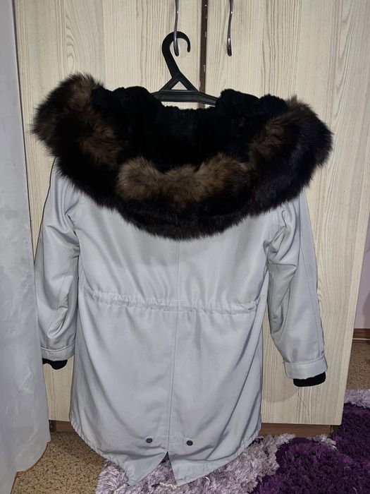 Парка натуральная 2в1