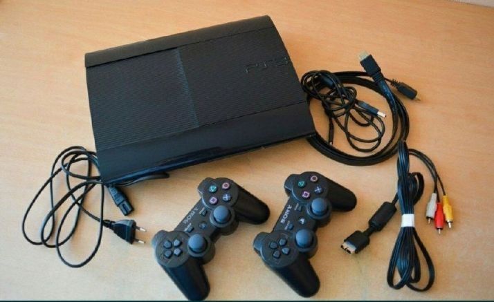 Play station 3 с дисками 4шт