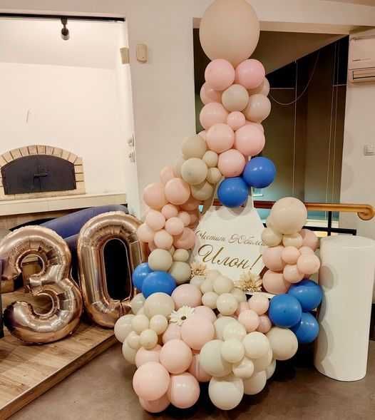 Украса за кръщене, погача, посрещане на бебе, рожден ден, юбилей