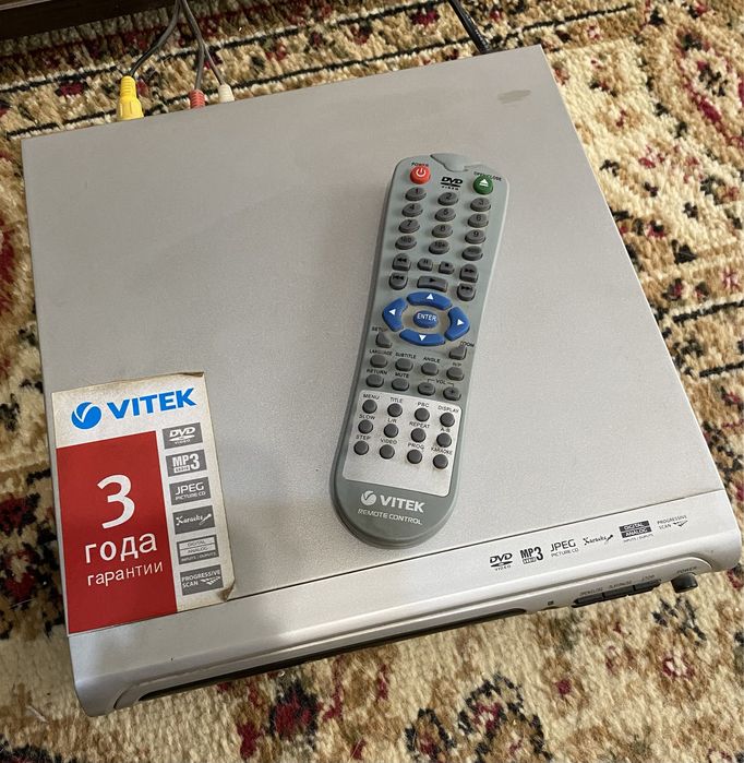 DVD плеер vitek с пультом бу