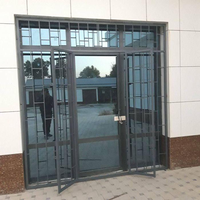 Решетки на окна. Temir panjaralar.
