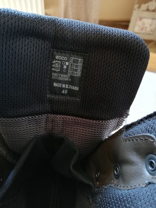 Ghete piele ECCO