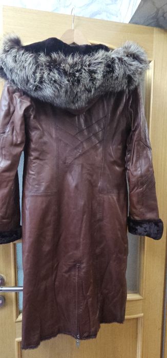 Дубленка кожа новая