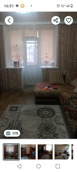 Продам двухкомнатную  .