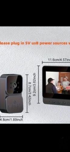 Sonerie cu display, VideoDoorbel, nou