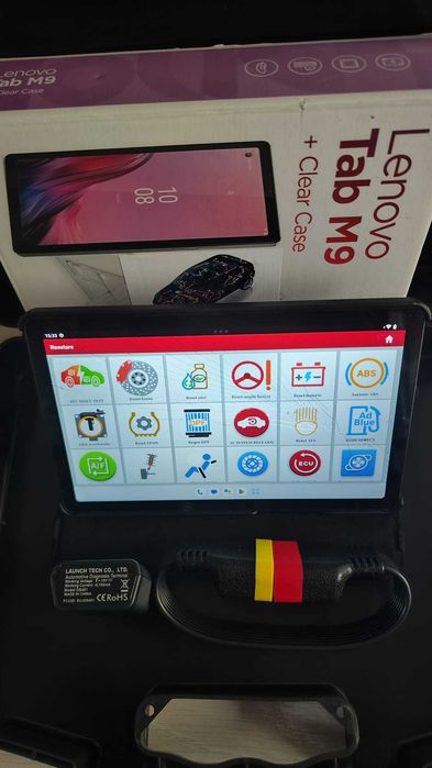 Kit Interfata auto Launch X431 Dbscar6/DS401 Service Auto + Lenovo 9"