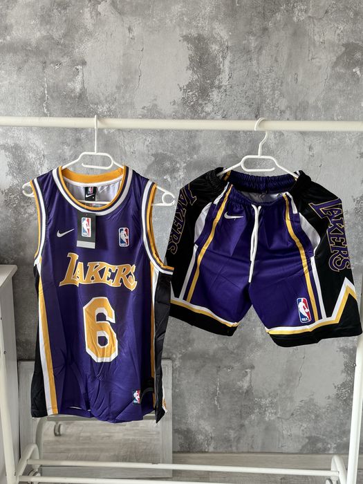 Compleu baschet Lakers Nike Jordan 6 James