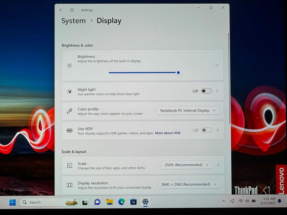15.6' 4K OLED Touch i7-9850H Lenovo ThinkPad X1 Extreme 16GB RAM/512GB