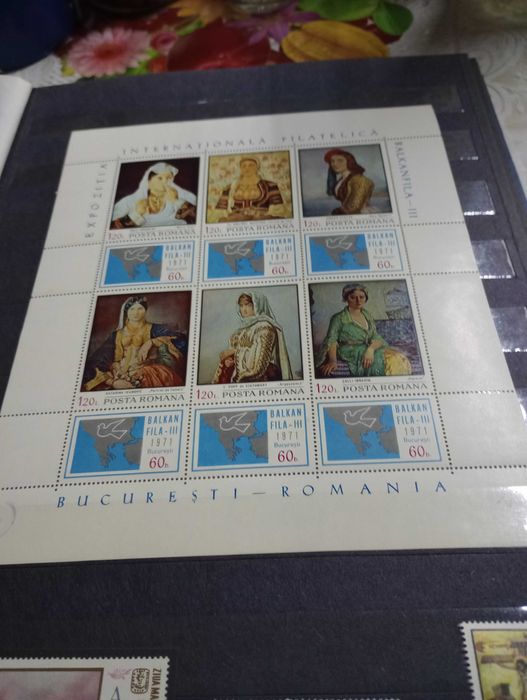 Timbre neștampilate colite