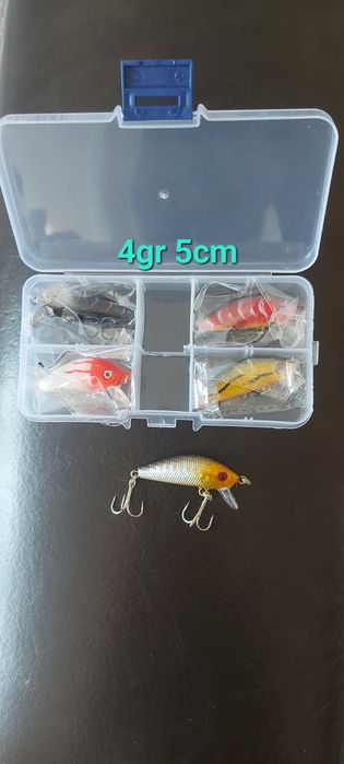 Нови комплекти воблери блесни клатушки примамки за спининг риболов