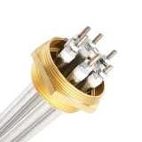 Rezistență Electrică Boiler 3000W, 230V/380V, Filet 1.5 Inch, L 300 mm