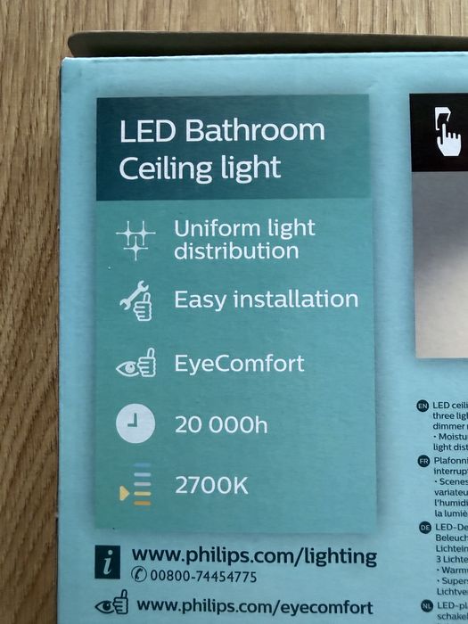 Corp de iluminat Philips LED super slim