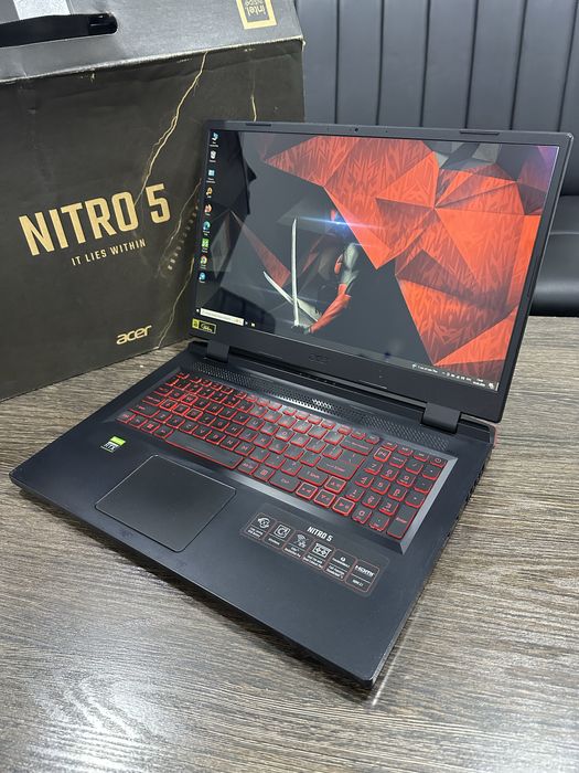 мощный 16-ядерный i5 ноутбук Acer NITRO 5, для графики и игр