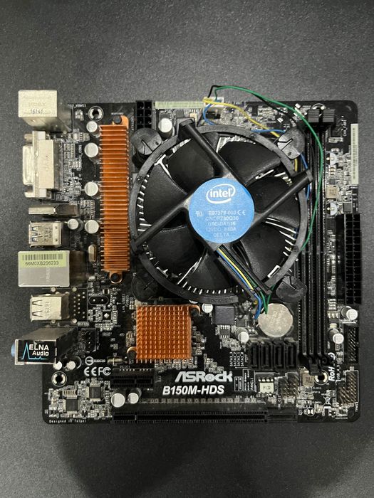 ASRock B150M-HDS + Intel Core i5-6400