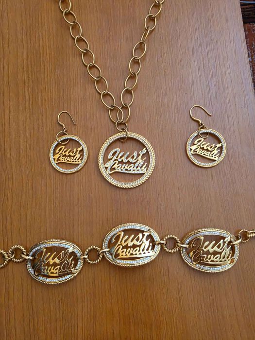 Set Just Cavalli Colier + Bratara + Cercei