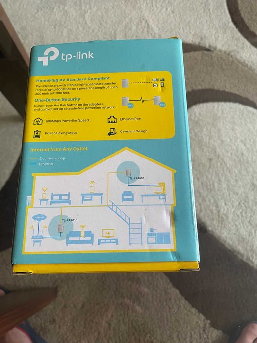 Удължители на обхват TP-Link - TL-PA4010 KIT