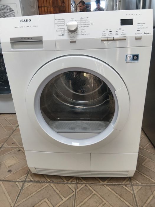 Сушилня с термопомпа АЕГ Aeg Protex Plus A+++ 8кг 2 години гаранция!