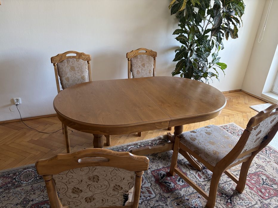 Vand masa ovala extensibila