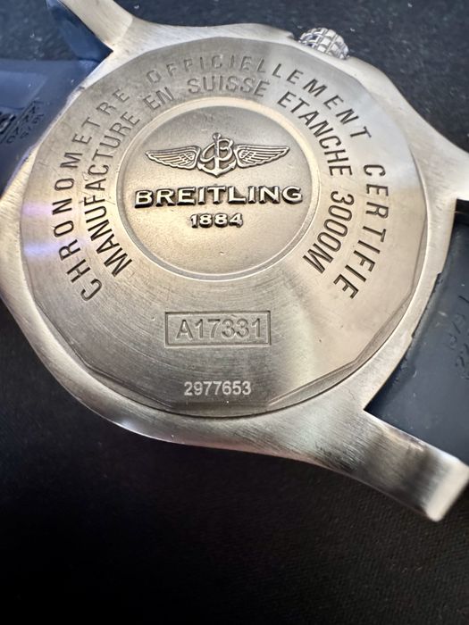 Breitling Avenger II Seawolf Yellow Cobra