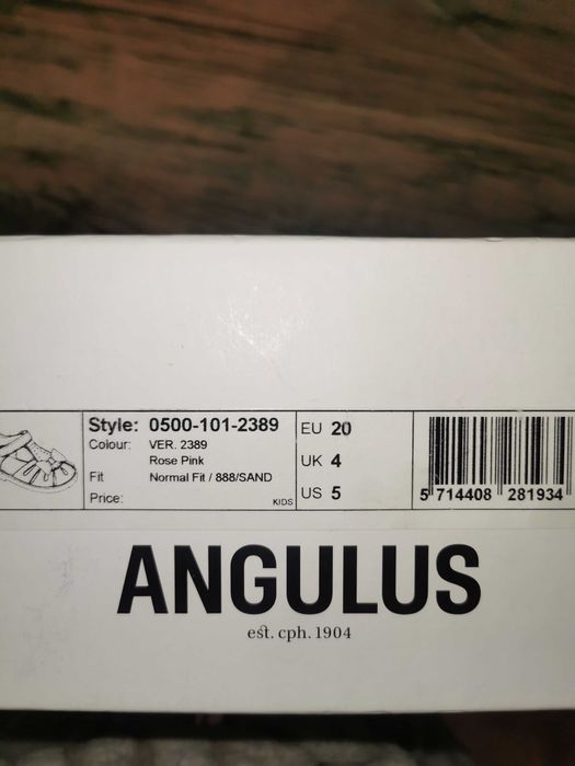 Sandale fetițe Angulus