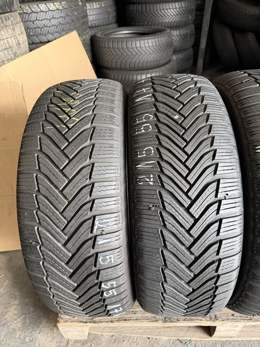 4 anvelope iarna 215/55/17 , Michelin Alpin 6 , 7.5 mm