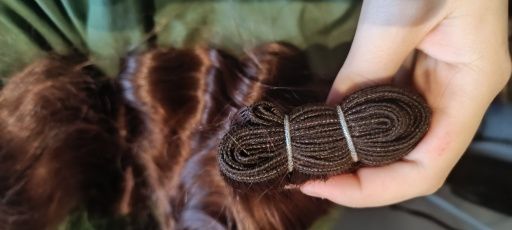 Екстеншъни Кестенява 60 см 120 грама