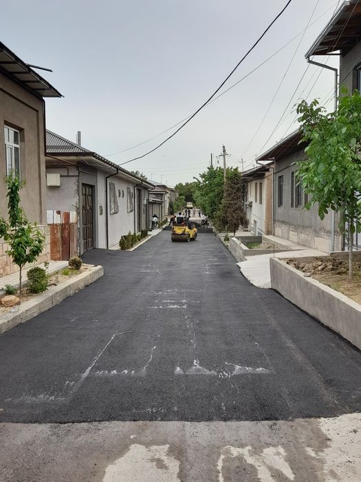 Asfalt qilamiz Асфальт асфальтирование