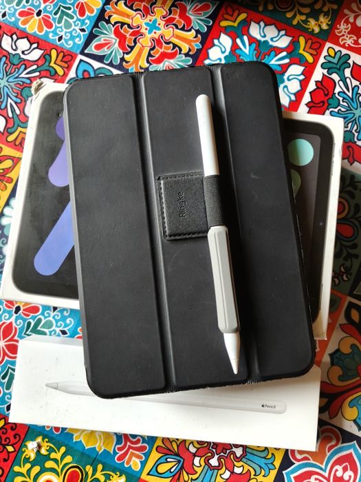 Ipad mini 6 wifi 64gb space grey + apple pencil 2