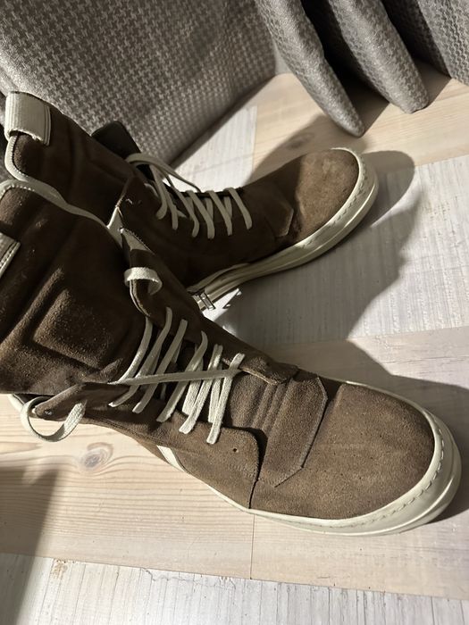 Rick owens geobaskets snd ramones