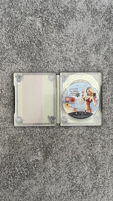 Grand Theft Auto V Steelbook (GTA V/ GTA 5, PS3)