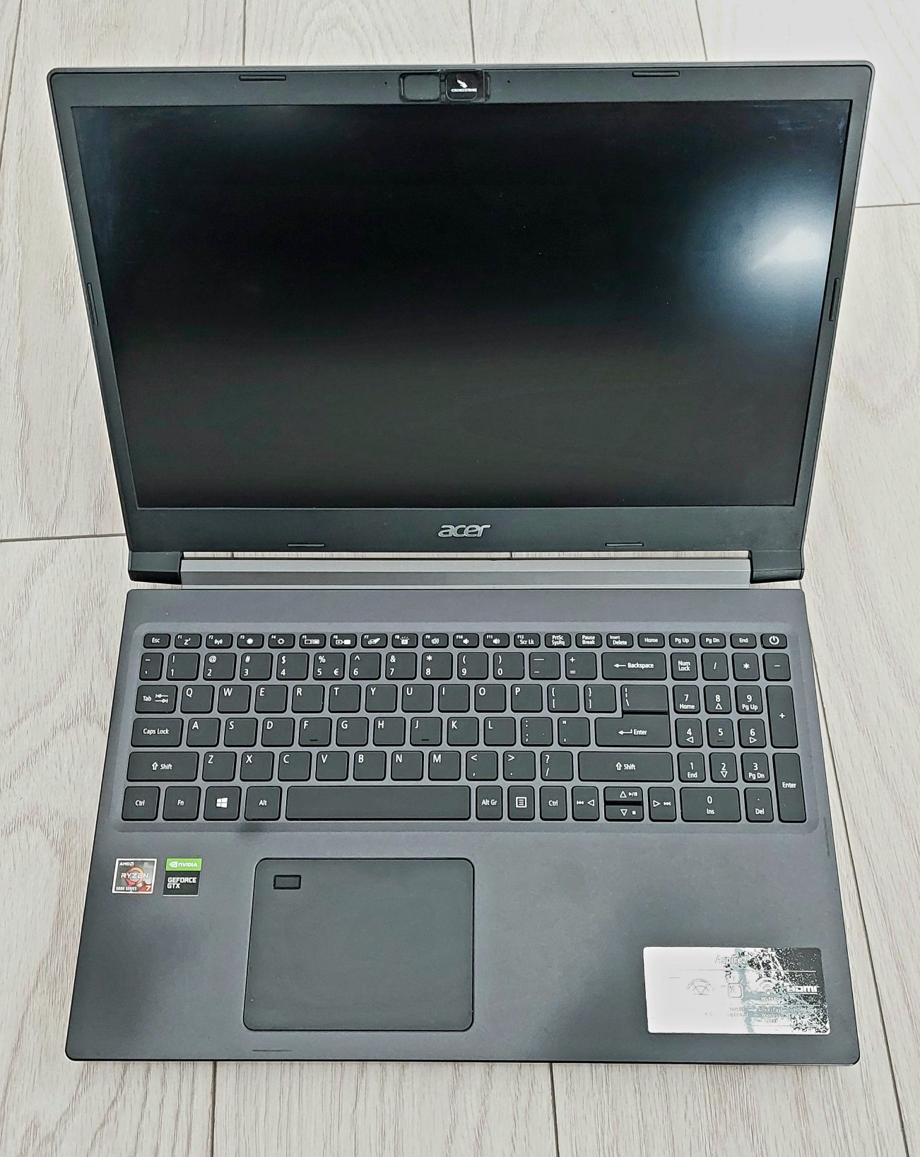 Laptop Acer Aspire 7 (Ryzen7 5700U, 16GB, 512GB SSD, NVIDIA GTX 1650 ...