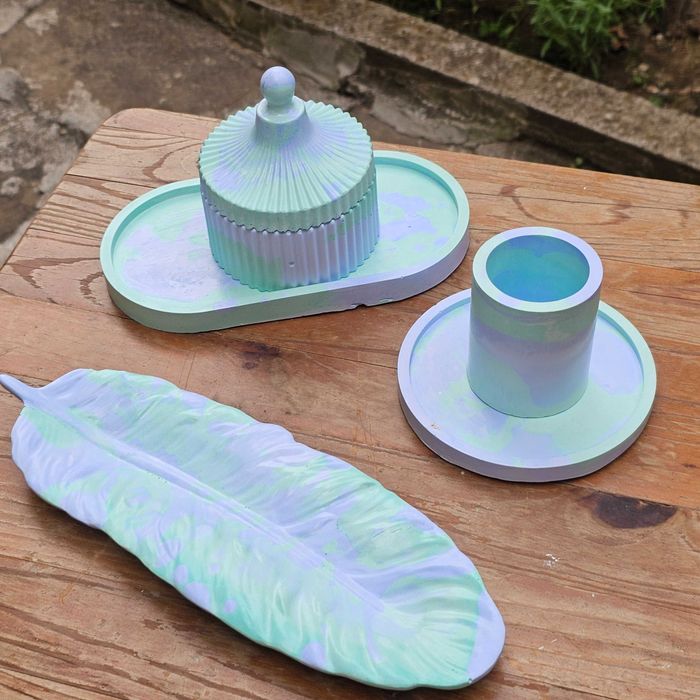 Гипсови комплекти ръчно изработени