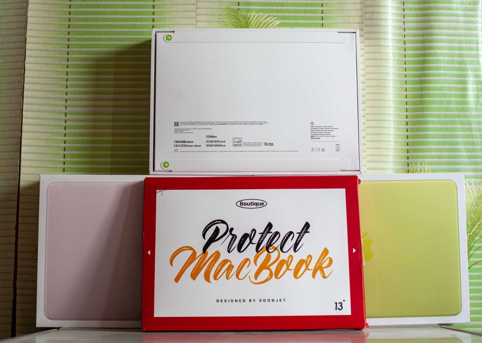 Чехол для MacBook Neo 13 дюймов 2026 A3404, цвет Blush . Citrus.