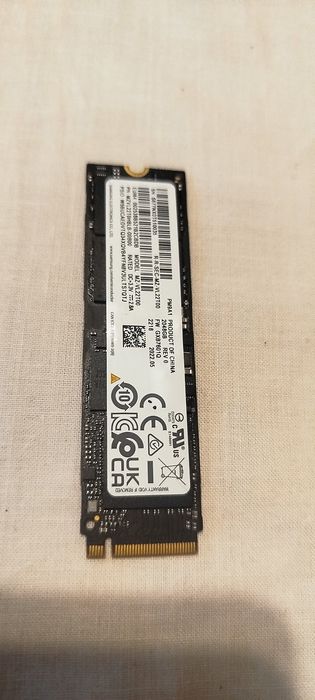 SSD Samsung PM9A1 MZ-VL22T00 2TB 2280 M.2 NVMe Gen PCIe 4.0