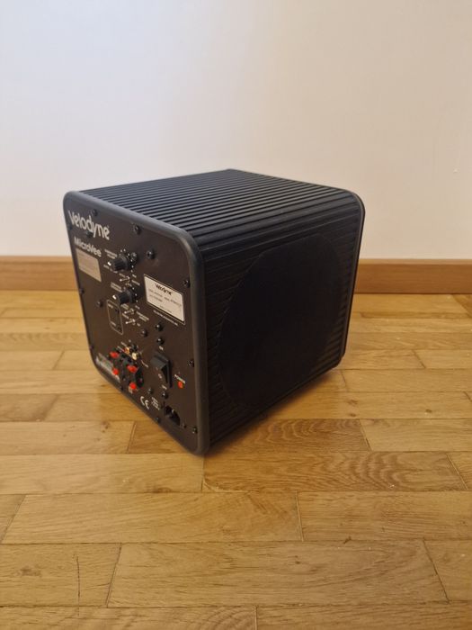 SUPER Subwoofer Velodyne Acoustics MicroVee 1000W rms, difuzor de 6,5 inch Long Throw, incinta inchisa (sealed)