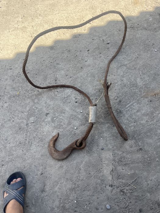 Трос крючок для крана