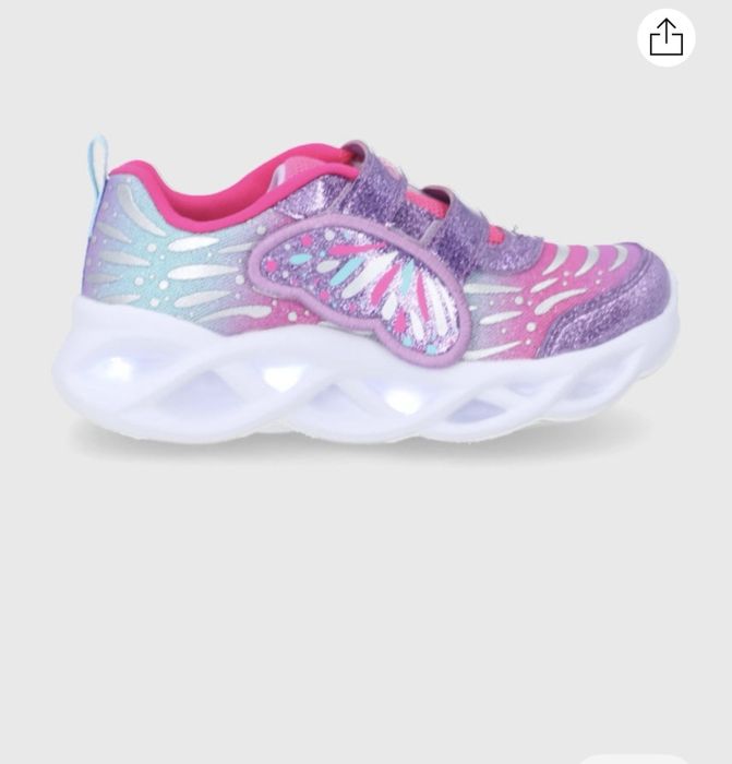 Skechers Butterfly Limited edition светещи маратонки