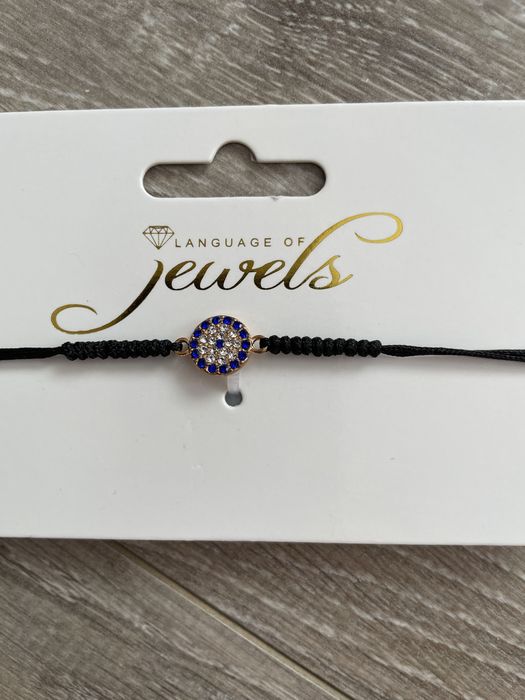 Brățară ochiul lui Fatima cu pietricele noua