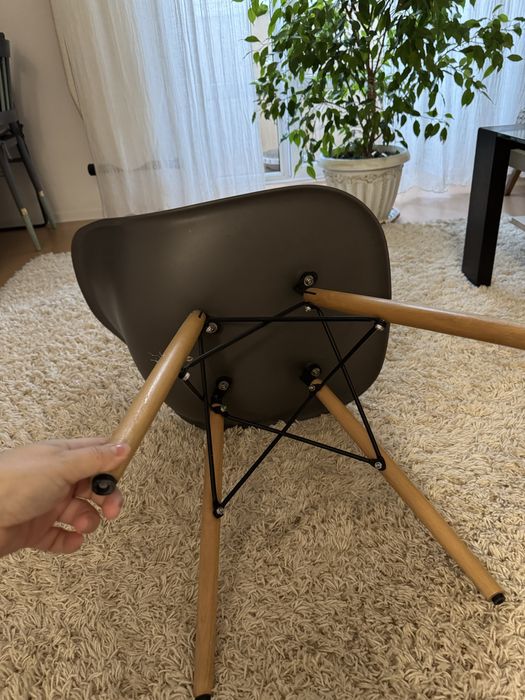 Стул в графитовом цвете