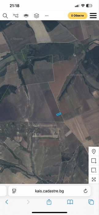 обработваема зем.земя с. Ягнило, Ветрино