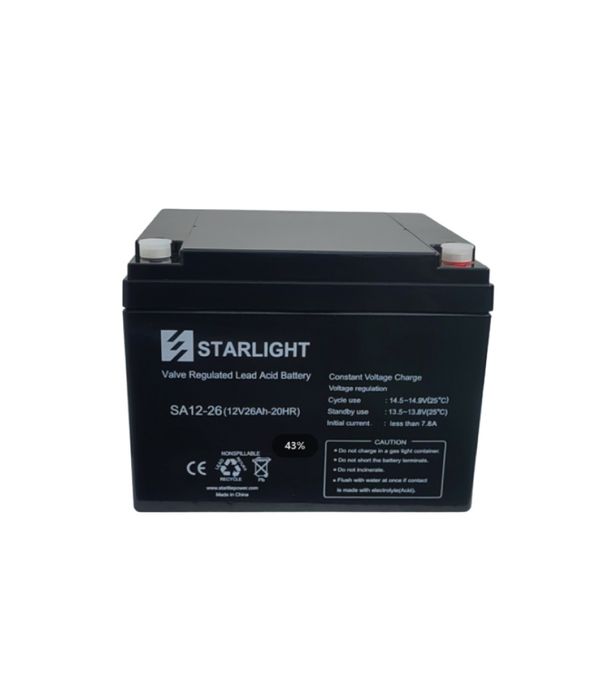 Аккумулятор 12V/26Ah