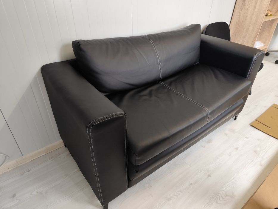 Кожен диван 1,50/70/70