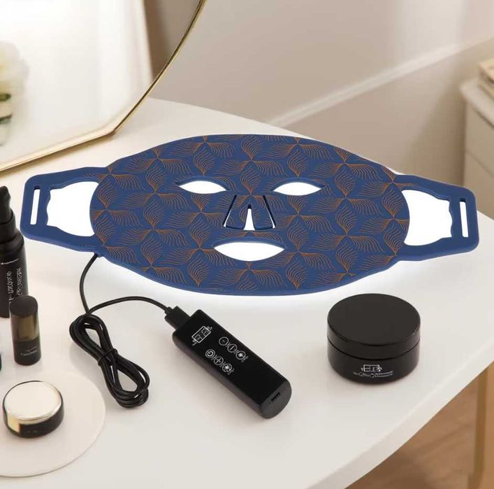 Masca facială cu LED JMFBeauty,pro-firmare și netezire riduri, XXL nou