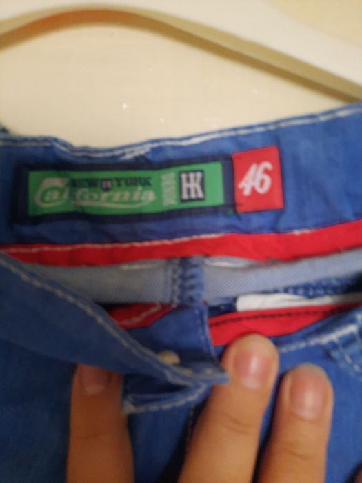 Дънкови панталонки за 9-10 годишно момче